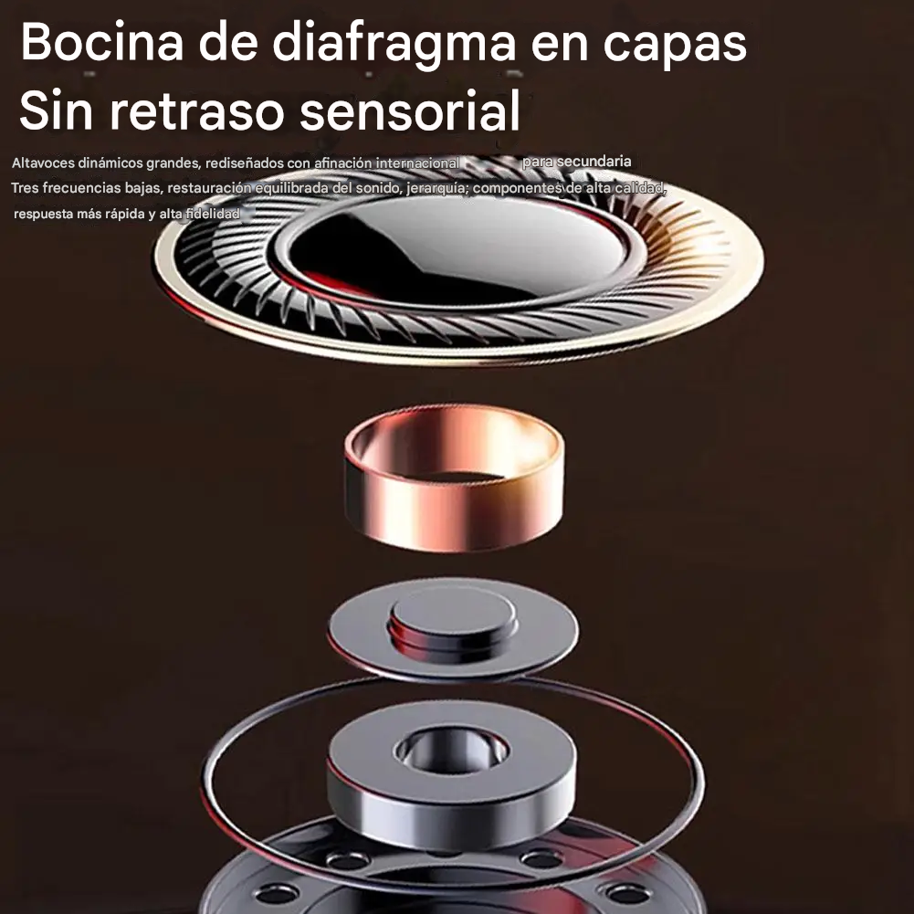 🎧 Audífonos Bluetooth 5.4 con Traducción AI en 128 Idiomas