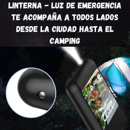Power Bank Inteligente 8000 mAh – Todo en Uno
