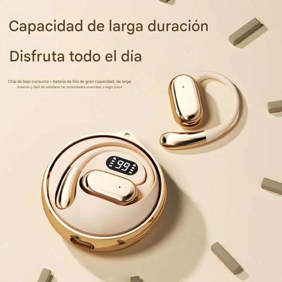 🎧 Audífonos Bluetooth 5.4 con Traducción AI en 128 Idiomas