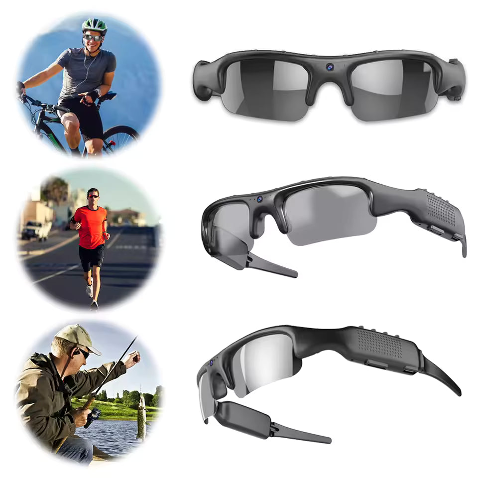 Gafas de Sol con Cámara 1080P HD y WiFi – Video y Fotos