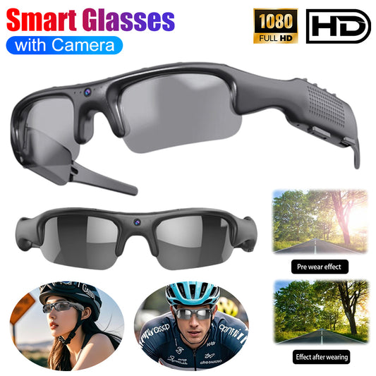 Gafas de Sol con Cámara 1080P HD y WiFi – Video y Fotos